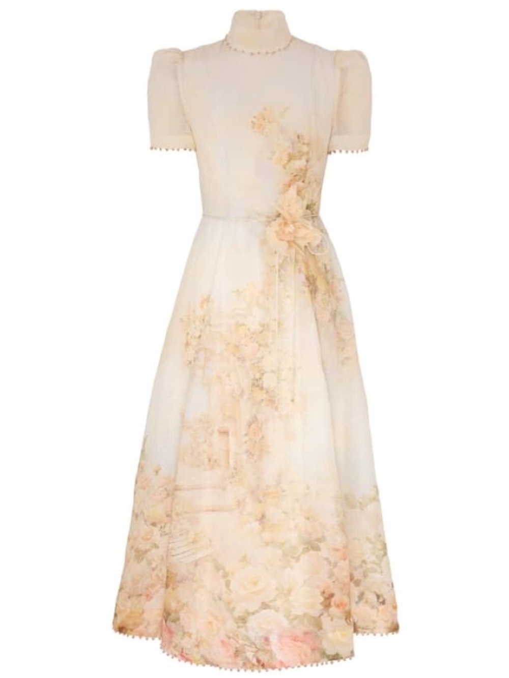 Zimmerman Momento Picnic Midi Dress in Rose Arbor - NEW w/ TAGS MSRP $1800
